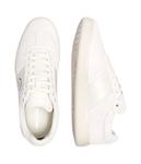 Кожаные кеды в атласе Karl Lagerfeld, белый - фото 4