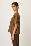 Футболка American Vintage Basic T-shirt, Chataignier Vintage/Brown - фото 5