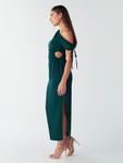 Платье BWLDR BEVERLY MIDI DRESS, зеленый - фото 5