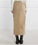 Юбка Calvin Klein Jeans, бежевый - фото 4