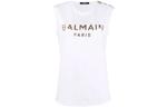 BALMAIN SS22 майка женская white - фото 3