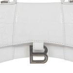 Сумка Hourglass XS с верхней ручкой Balenciaga, basic set (bag+dust bag) - фото 5