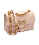 Сумка женская Pinko через плечо на цепочке, розовый - фото 4