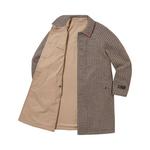Пальто Supreme Reversible Houndstooth Overcoat, Tan - фото 3