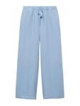 Широкие брюки MANGO Begur, светло-синий - фото
