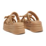 Женские сандалии Slide Zdwo, Ecru - фото 4