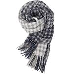 WARRIOR Вязаный шарф унисекс, Navy Blue - фото 2