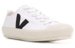 Кроссовки VEJA Nova Low Canvas 'White Black' - фото 2