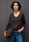 Джемпер Street One BASIC V-NECK, Braun/Brown - фото 3