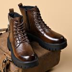 Ботинки Crew Martin мужские LUOMAIKE, коричневый - фото 10