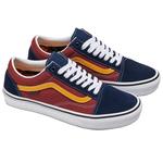 Винтажные кеды Old Skool 'Navy Burgundy' Vans, морской синий/бордовый - фото 3