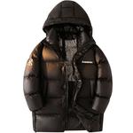 Пуховик унисекс черный Kawasaki - фото