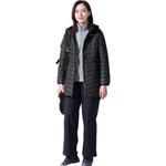 Пуховик женский черный Columbia - фото 4