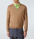 Свитер из чистой шерсти Prada, Cammello - фото 3