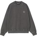 Свитшот с логотипом Nelson Carhartt WIP, темно-серый - фото