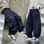 Детские джинсы Moderate Cooling EASTERN CAMEL, темно-синий - фото 3