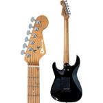 Электрогитара Charvel Pro-Mod DK24 HH 2PT CM, черная - фото 3