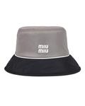 Панама Miu Miu, Piombo & Blue - фото