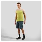 Футболка Odlo X-Alp Linencool MTB бежево-зелёная - фото 5