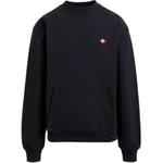 Свитшот с вышитым флагом BALLY, темно-синий - фото 3