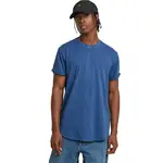 Футболка с коротким рукавом G-Star Text Back Gr Overdyed Lash, синий - фото 2