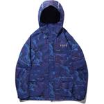 Тренчкот Men's Crown Blue All Over Print LiNing, синий - фото 3