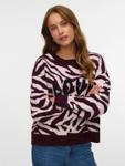 Свитер VERO MODA VMNEWKAI, Wine red - фото 2
