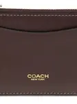 Кардхолдер на молнии Coach, коричневый - фото 5
