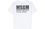 Детская футболка MSGM, белый - фото 3