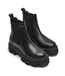 Кожаные ботильоны Berenice Alohas, черный - фото 3