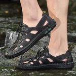 Пляжные сандалии унисекс Kangaroo Head, черный - фото 12