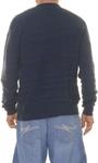 Polo Ralph Lauren mens Buttoned-shoulder Long Sleeve Sweater, Navy - фото 3