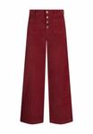 Брюки LIU JO FLARED VELVET, Bordeaux - фото 7