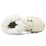 Женские зимние ботинки Jeep противоскользящие высокие, белый - фото 3