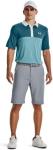 Under Armour Performance 3.0 Colorblock мужская поло, Still Waterstatic Blue - фото