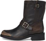 Ботинки Frye Women's Viv Short Engineer, Distressed Black - фото 4