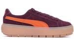 Кроссовки suede platform trace 'winetasting flame' Puma, красный - фото 2