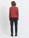 Свитер VILA, ржаво-красный - фото 5