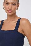 Топ Marella, темно-синий - фото 4