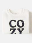 Толстовка MANGO KIDS COZY, Off white - фото 4