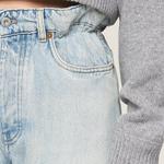 Джинсы из денима Miu Miu, синий - фото 4