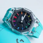 CASIO Часы Men Liquid Crystal/Analog Dual Display Series 48.5mm Black Watch - фото 10