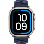 Универсальный ремешок для часов HERMES, синий Strap - фото 3