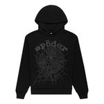 Худи Sp5der Phantom Web Hoodie 'Black' - фото