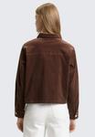Блуза TOM TAILOR DENIM BOXY FIT, Soft Chocolate Brown/Brown - фото 3