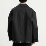 Studio Nicholson X mackintosh short bonded mac, черный - фото 3