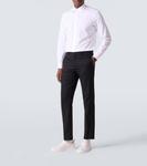 Кожаные кроссовки Logo Givenchy, White - фото 2