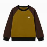 Детский свитшот Lee, коричневый - фото