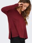 Свитер ONLY ONLAMALI, Wine red - фото 7