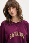Хлопковая толстовка Barrow, фиолетовый - фото 9